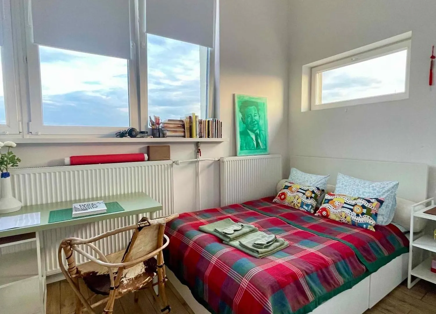 Atelier W Sercu Warszawy Z Panoramicznym Widokiem Apartment Warsaw